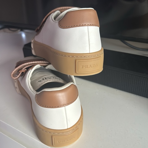 Prada Milano Leather Espadrilles Sneakers - Picture 6 of 6